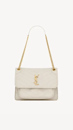 NIKI MEDIUM IN VINTAGE CREAM LEATHER