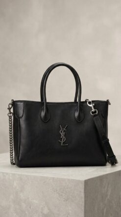 Sac de Jour Supple Leather Tote – Black