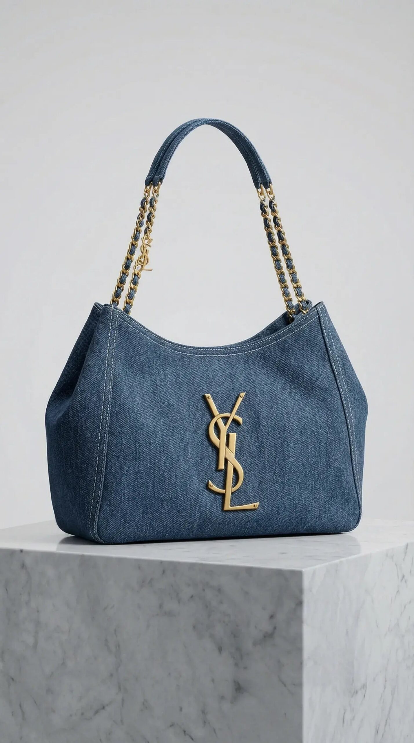 JAMIE SHOULDER BAG DENIM