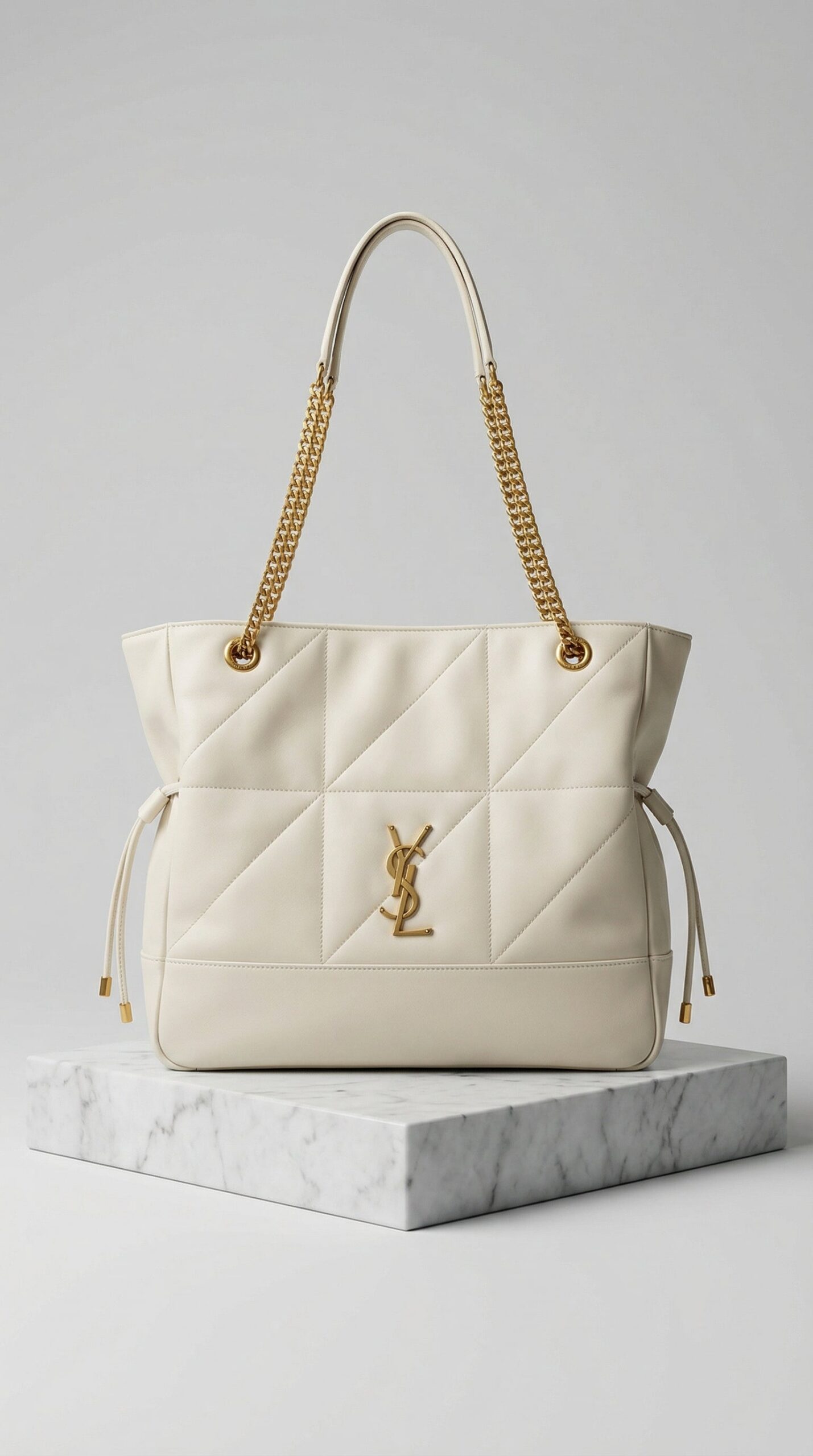 JAMIE SMALL SHOPPING BAG IN LAMB LEATHER